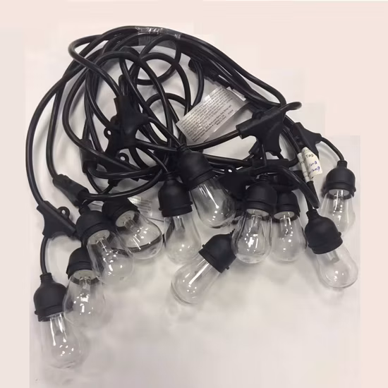 Outdoor String Lights for Cafe Wedding Party Garland Lights
