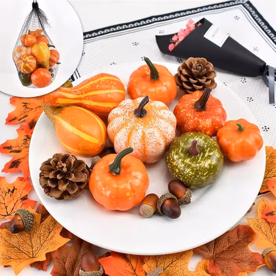 How Selling Harvest Halloween Yellow Maple Leaves Autumn Wreath