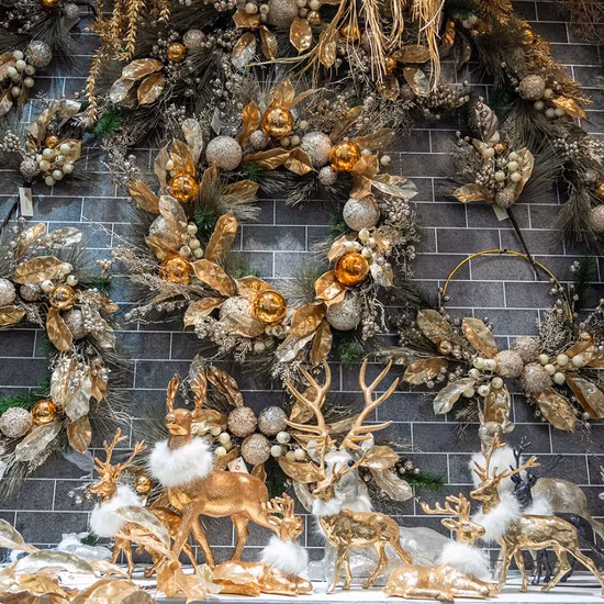 Popular Plastic Baubles Christmas Ball Wreath for Decors Xmas