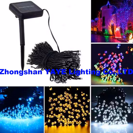 LED Outdoor Garden Solar Fairy Christmas String Light
